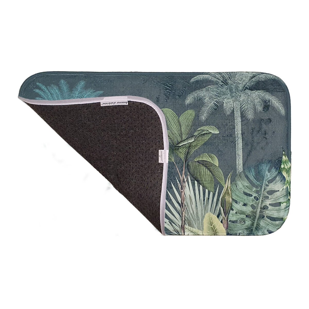 Tapis de bain en microfibre Vagabonde L 75 x l 45 cm avec des pastilles antidérapantes au verso Douceur d’intérieur