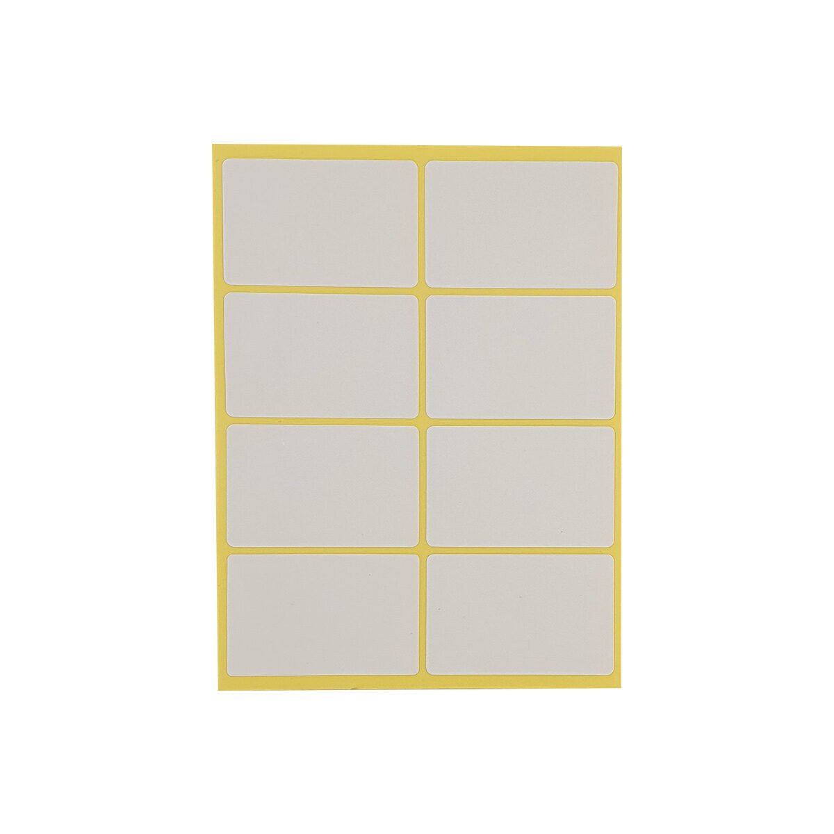 Lot de 64 étiquettes blanches autocollantes L 53 x l 34 mm Super Tite