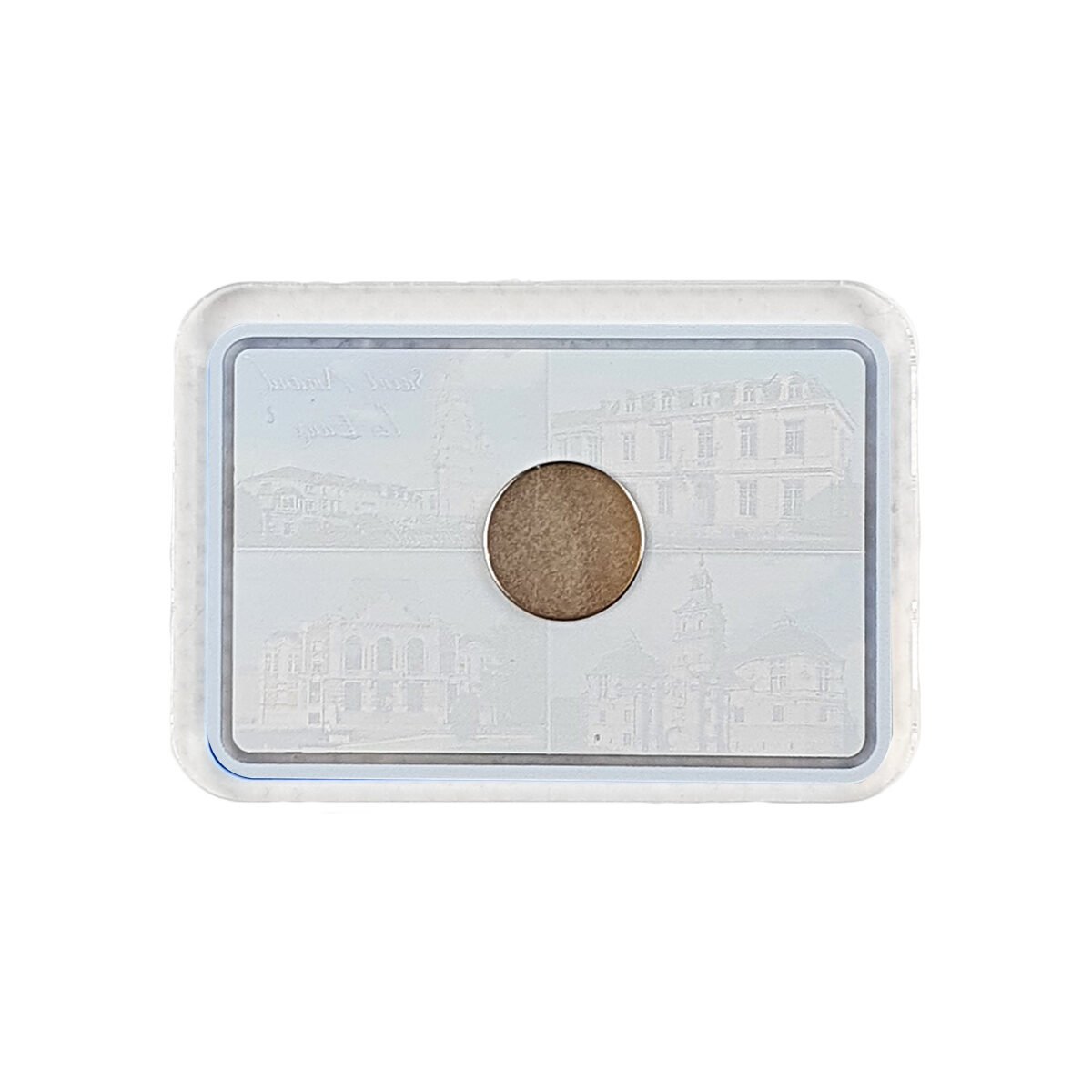 Magnet Saint-Amand-les-Eaux photo 4 views in plastic and magnet L 7 x H 5 cm