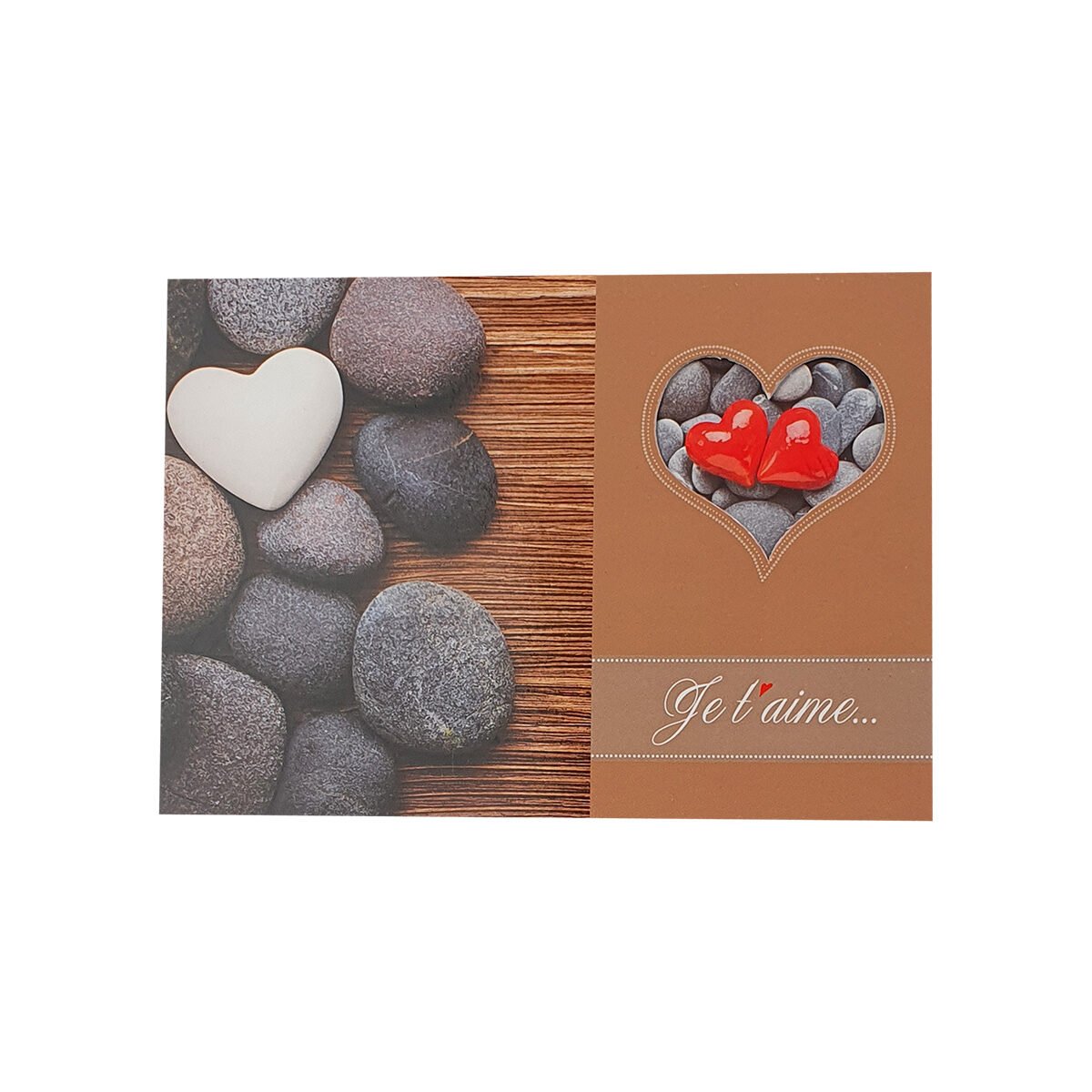 2-fold postcard for any occasion of L 15.0 X l 10.5 cm folded with Hublot envelope