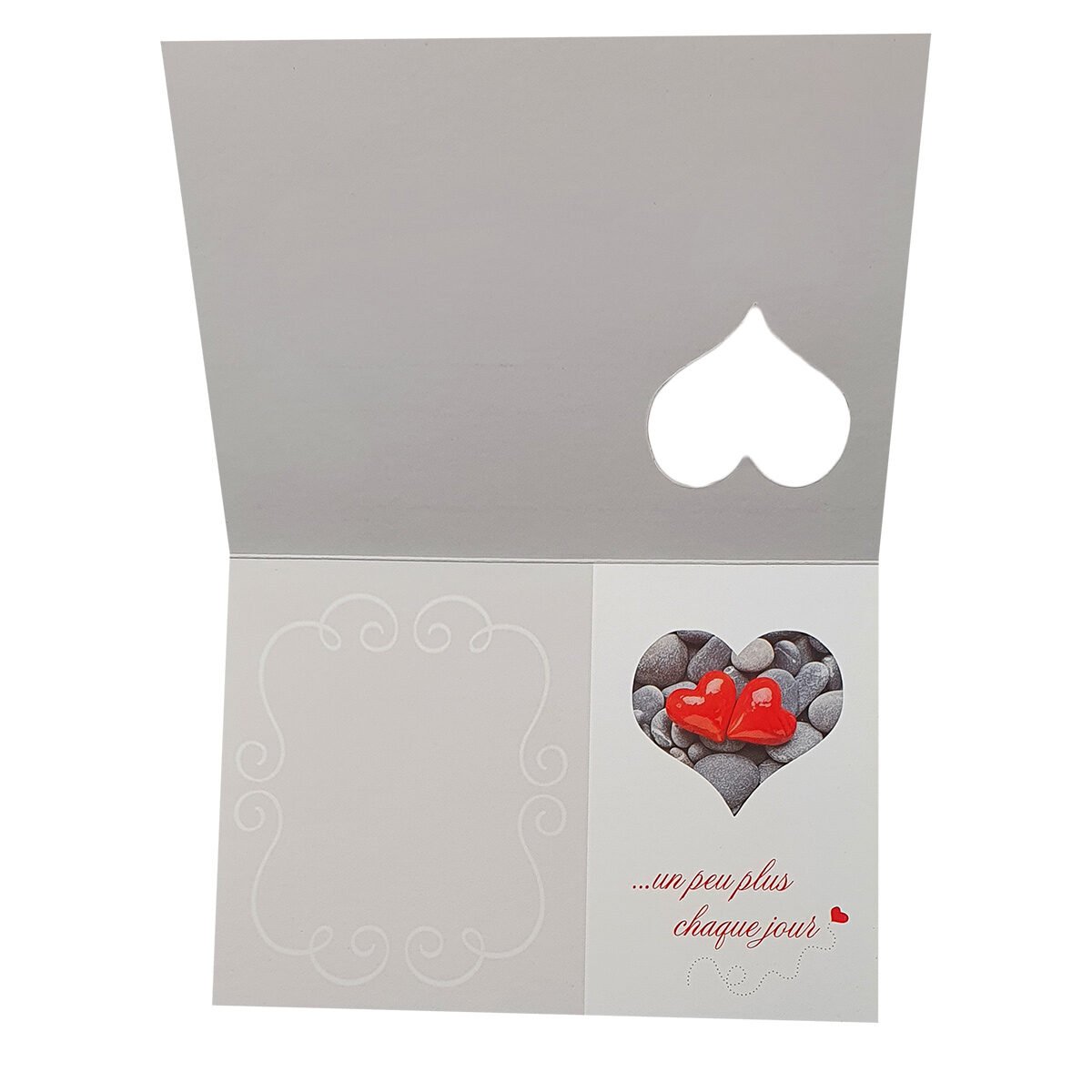 2-fold postcard for any occasion of L 15.0 X l 10.5 cm folded with Hublot envelope