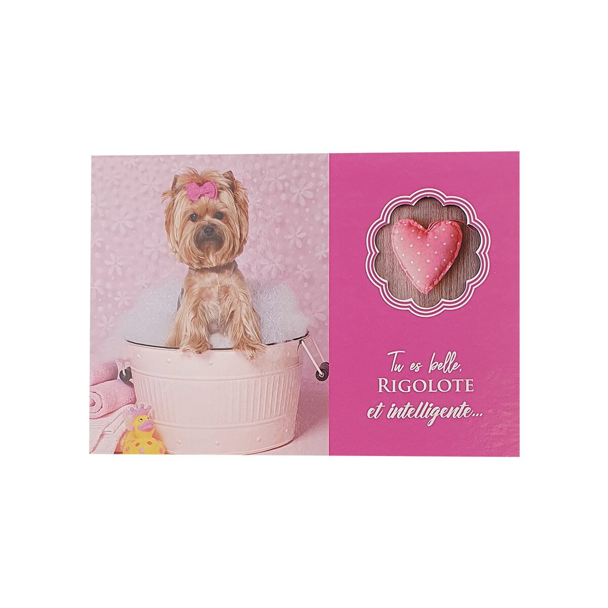 2-fold postcard for any occasion of L 15.0 X l 10.5 cm folded with Hublot envelope