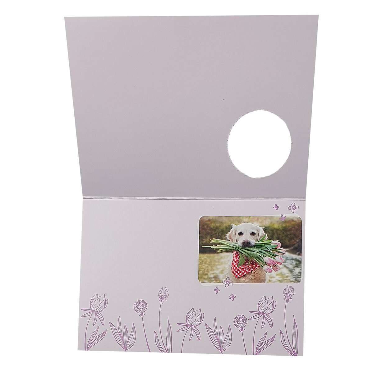 2-fold postcard for any occasion of L 15.0 X l 10.5 cm folded with Hublot envelope