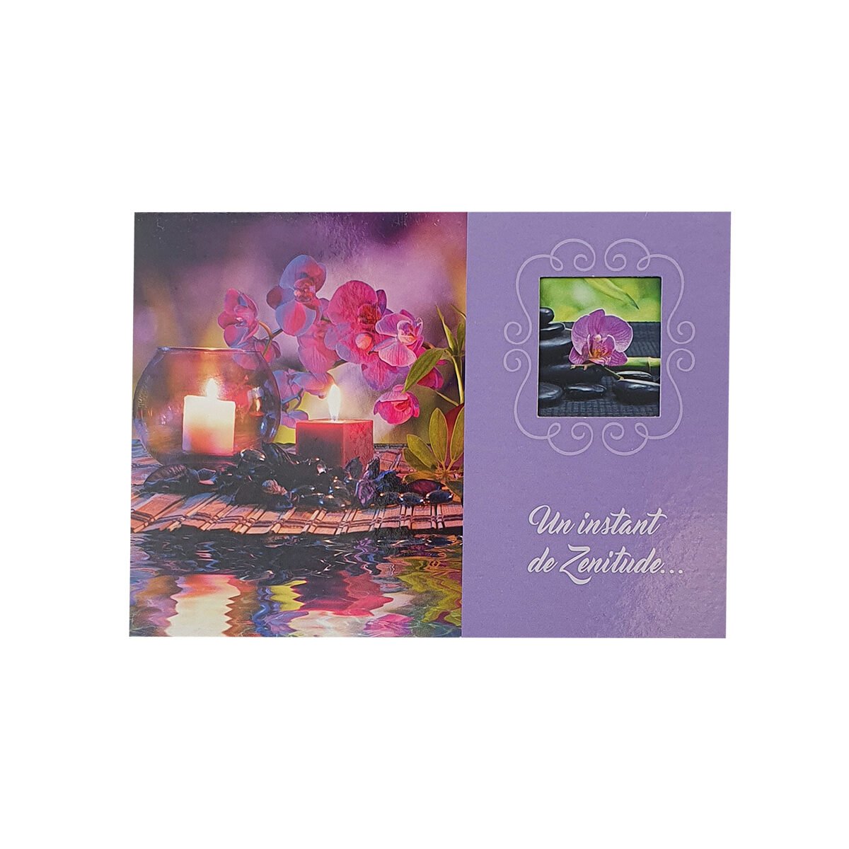 2-fold postcard for any occasion of L 15.0 X l 10.5 cm folded with Hublot envelope