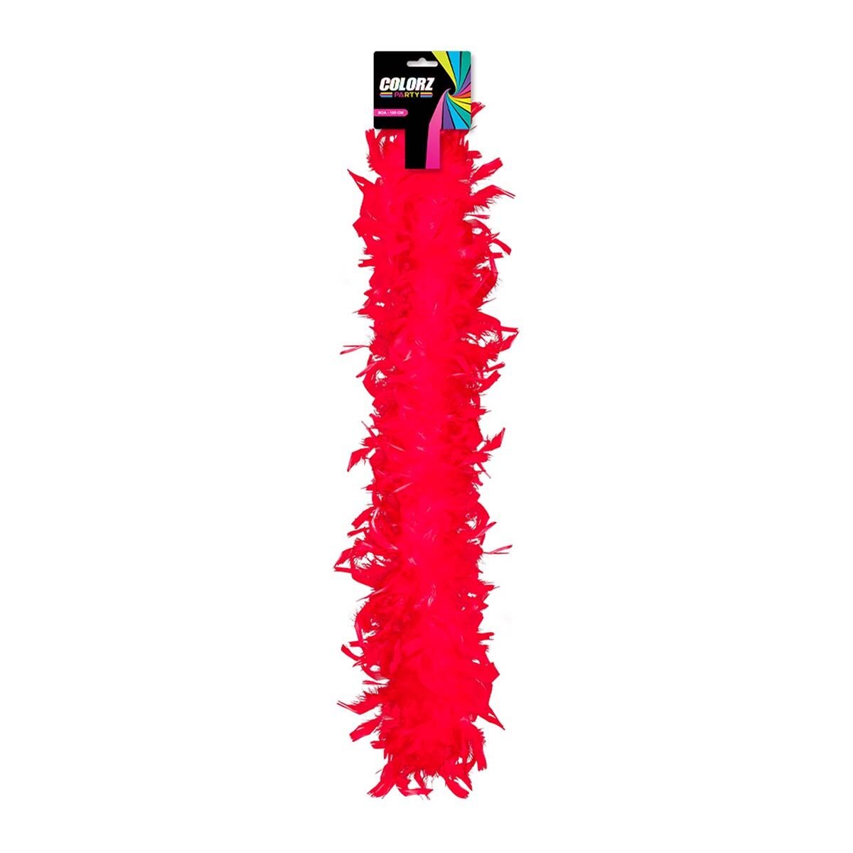 Boa en plume L 1.8 m Colorz Party