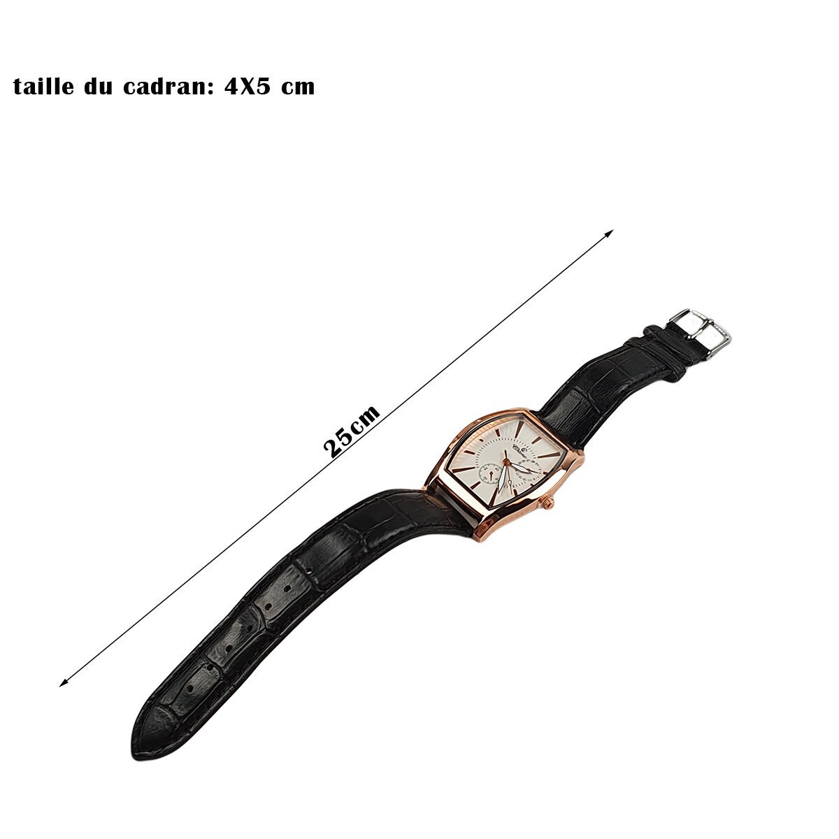 Set of watch and 3 accessories for men in a nice Chtime gift box