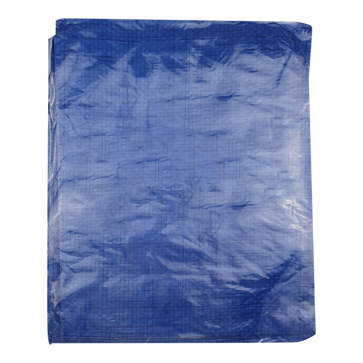 Bâche en polyéthylène bleu L 3 x l 2 m avec des œillets en aluminium