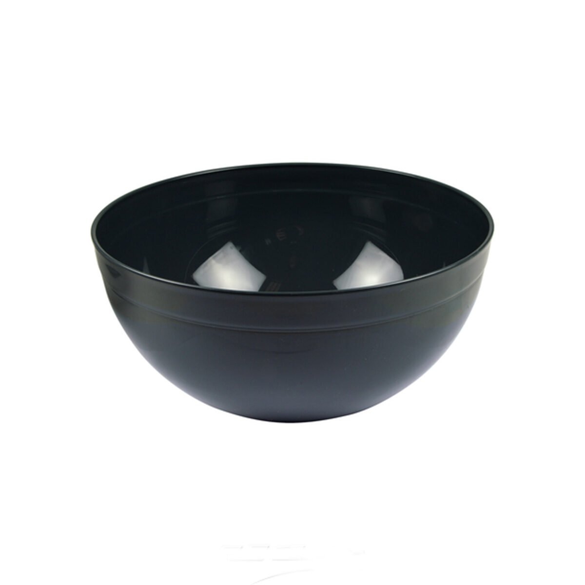 Round plastic salad bowl 4.2 l D 25 x H 12 cm