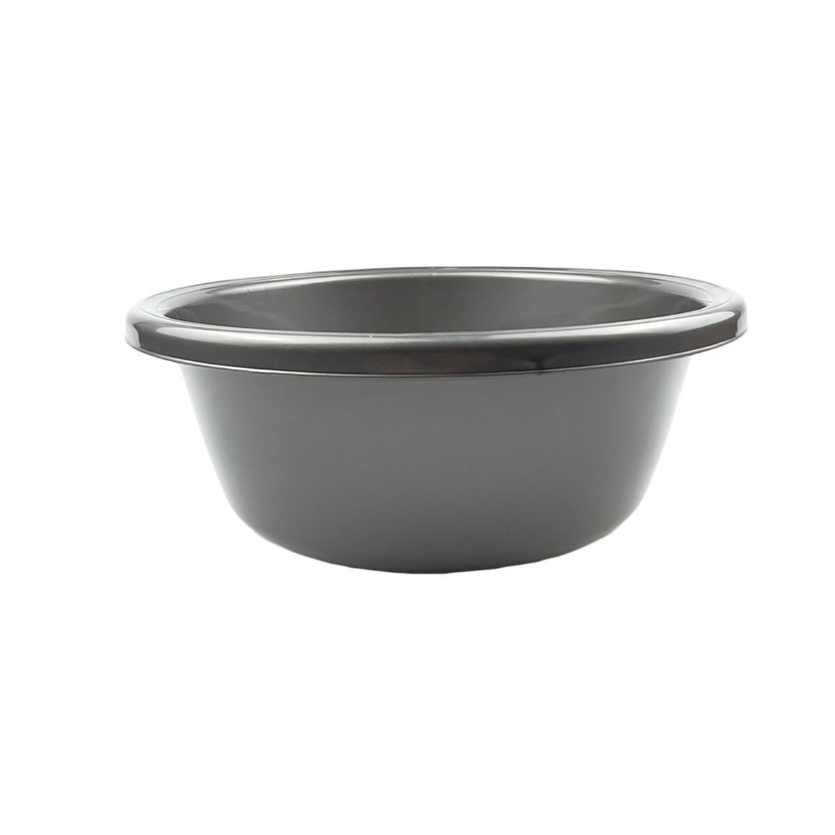 Bassine ronde en plastique graphite Tontarelli