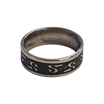 bague homme acier 3€95 N3 T19-1