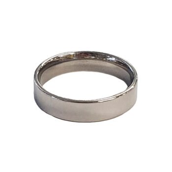 Bague tournante Chaîne en acier inoxydable argenté H 0.8 cm - B Queen Market