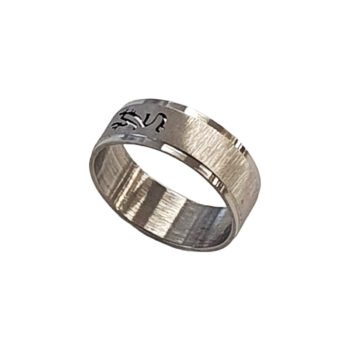 bague homme acier 3€95 N9 T19-2