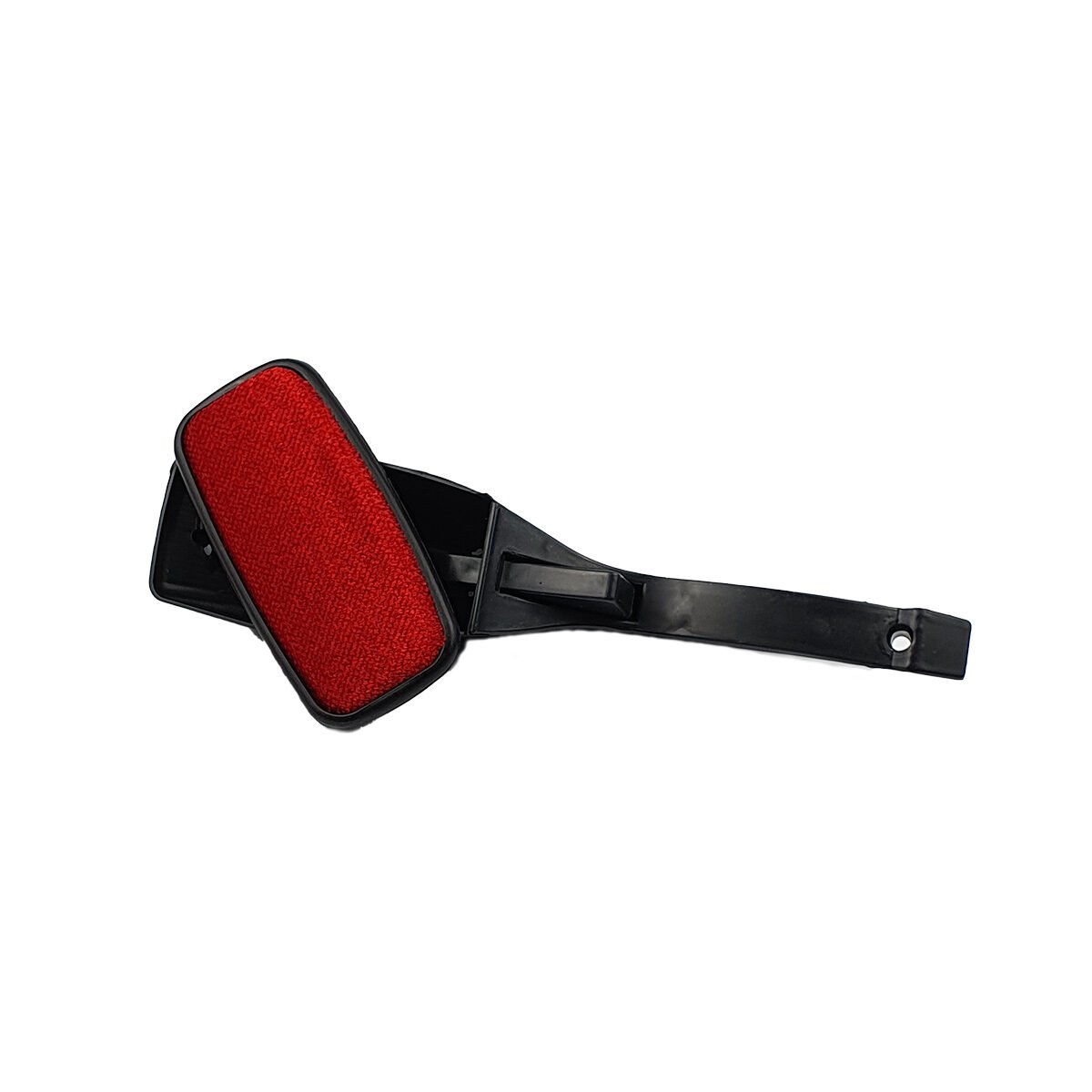Brosse velours anti-peluche en plastique noir