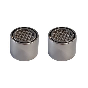 Set of 2 internal screw tap filters with 2 gaskets