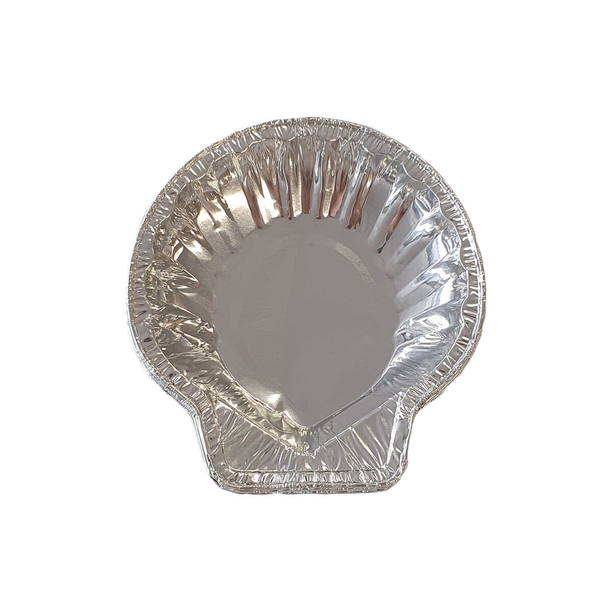 Lot de 5 moules coquilles Saint-Jacques en aluminium L 13 x l 12 cm Quickpack