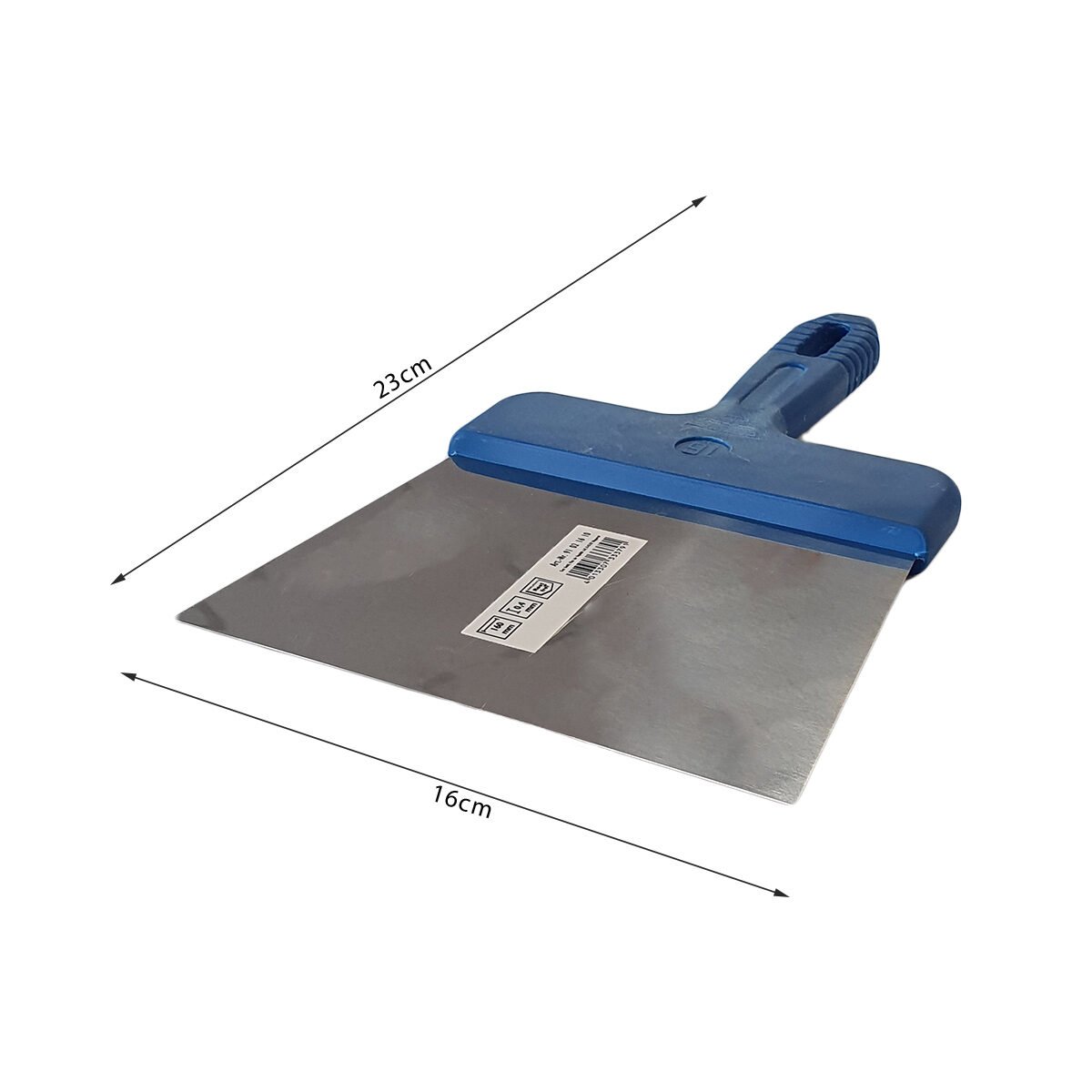 Trapeze stainless steel plaster knife