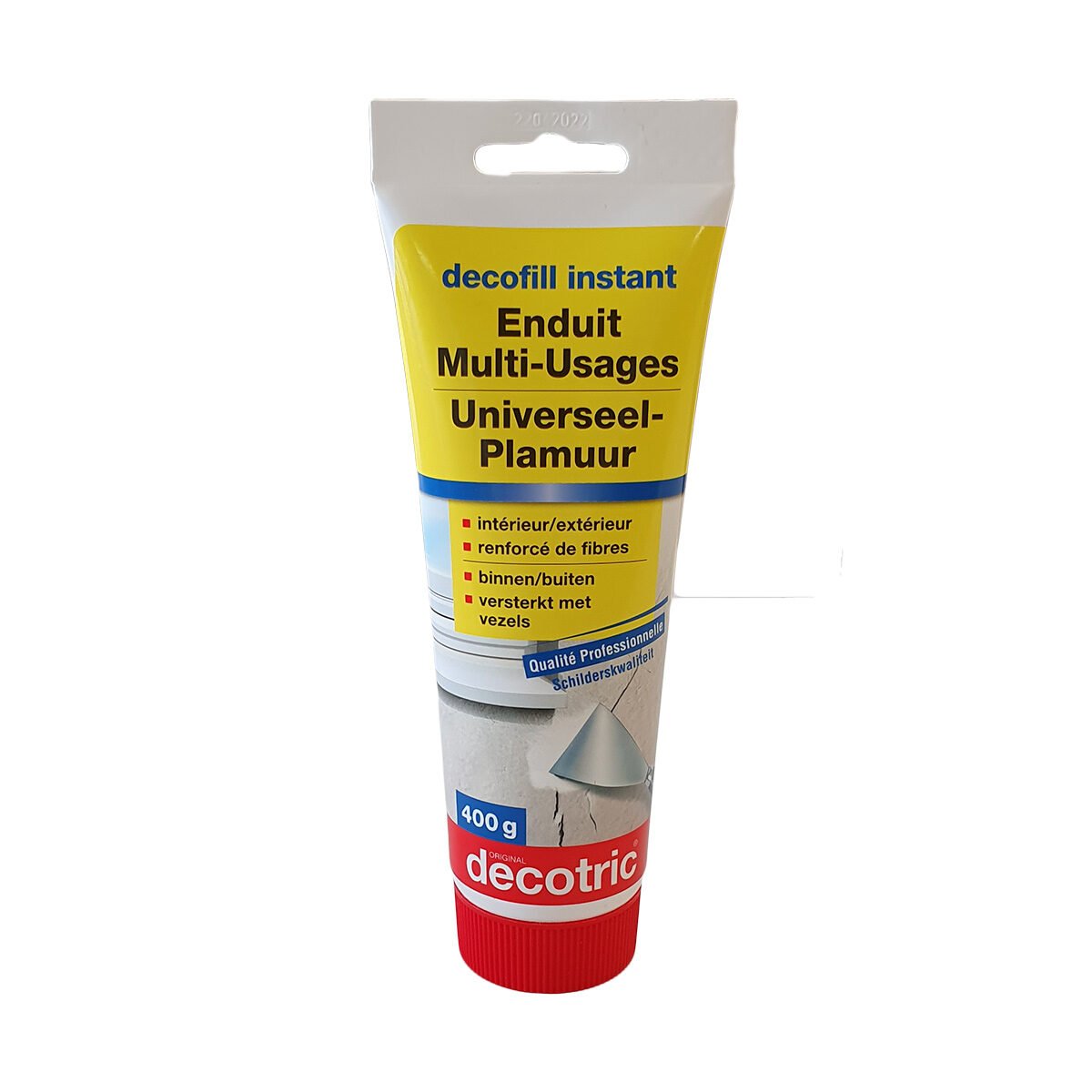 Ready-to-use acrylic multi-purpose filler Professional quality Interior/Exterior Decotric