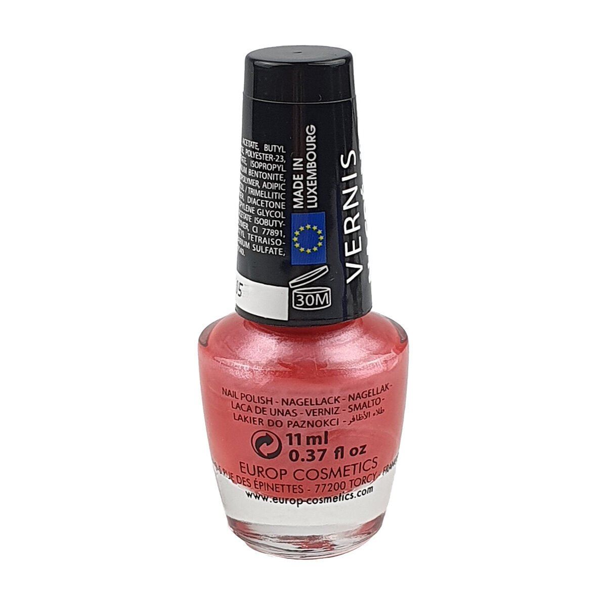 Pearly nail polish n°02 pink petal 11 ml Miss Europ