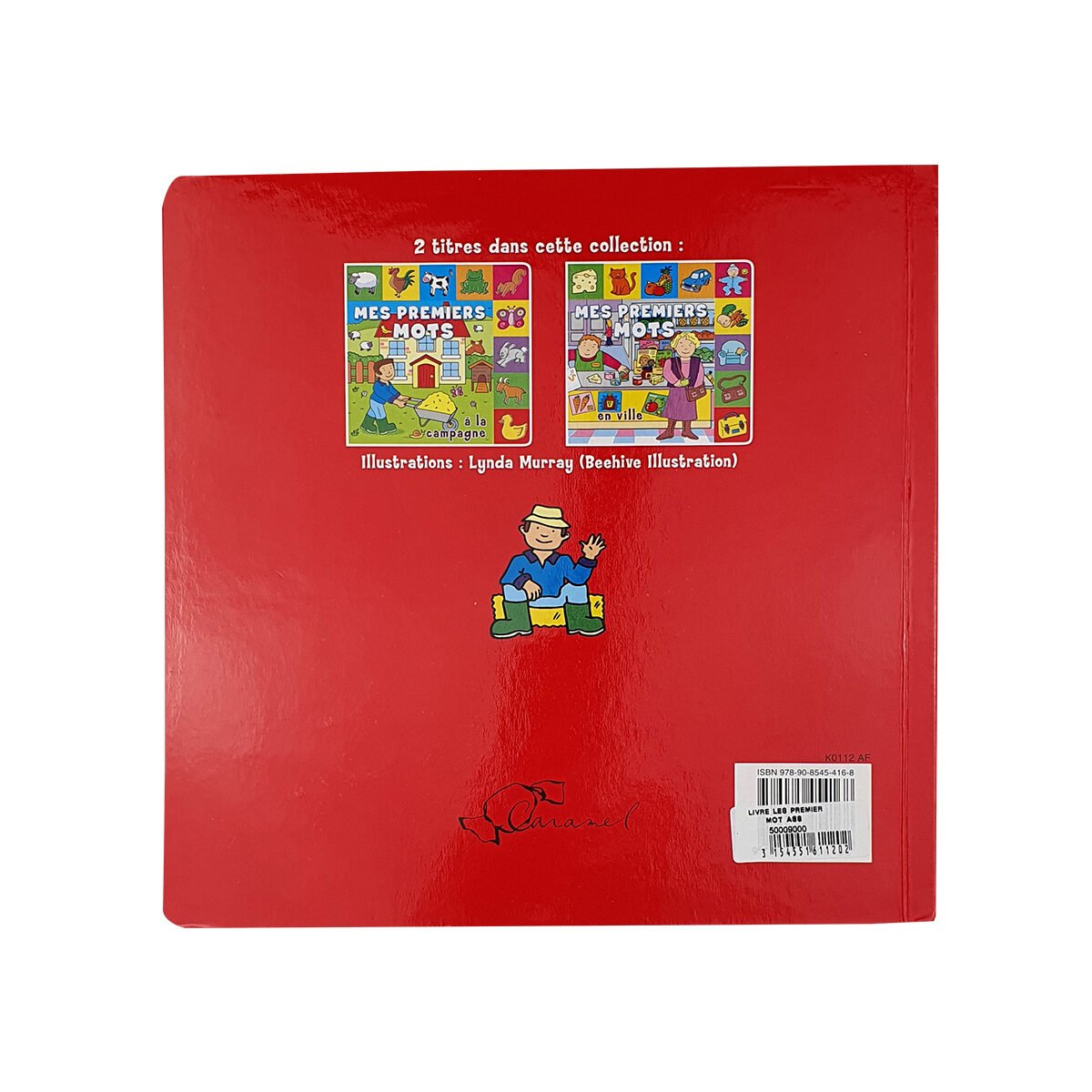 Livre cartonné imagier Mes premiers mots : à la campagne pages Caramel