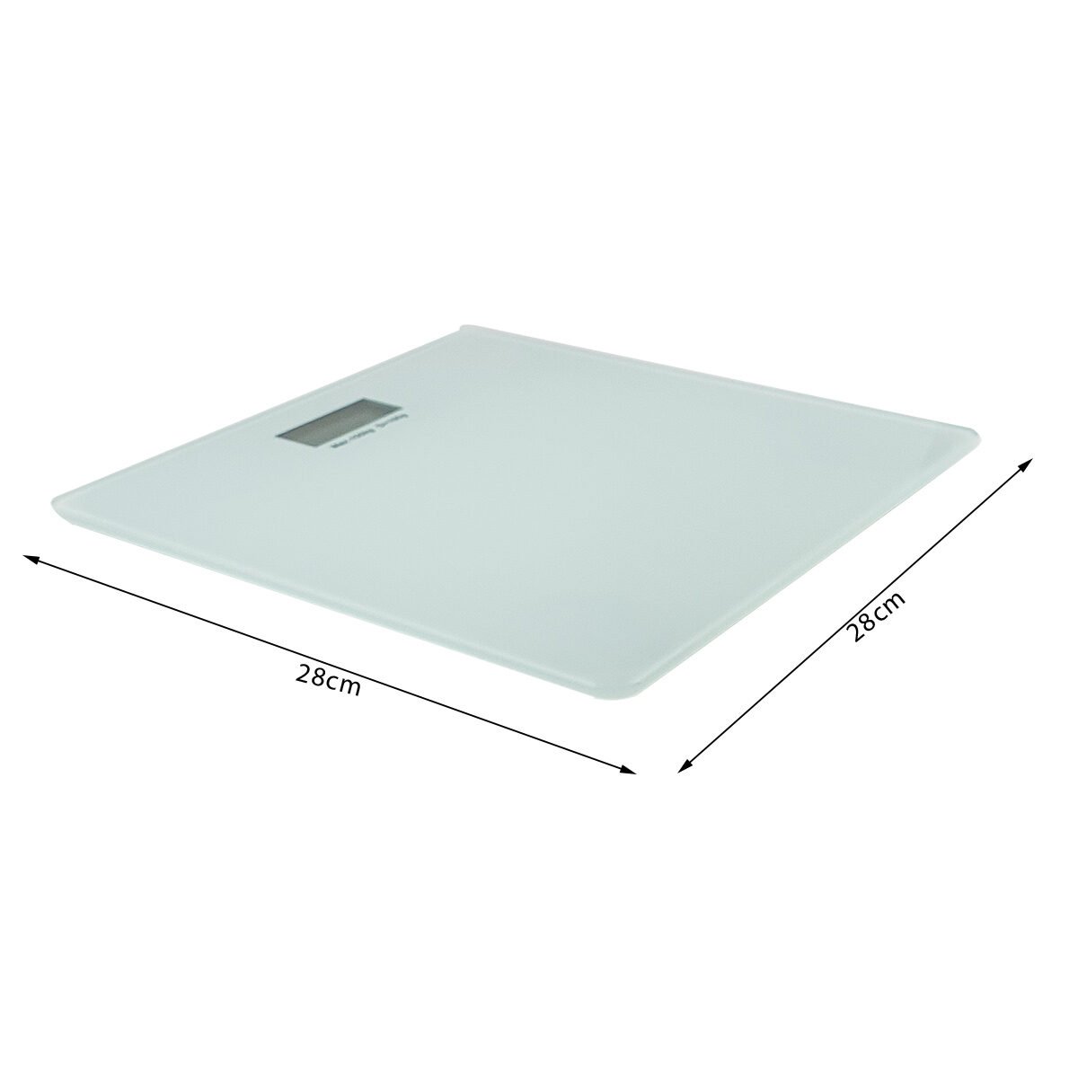 Pèse personne électronique verre/plastique 150 kg maximum Maxime Home