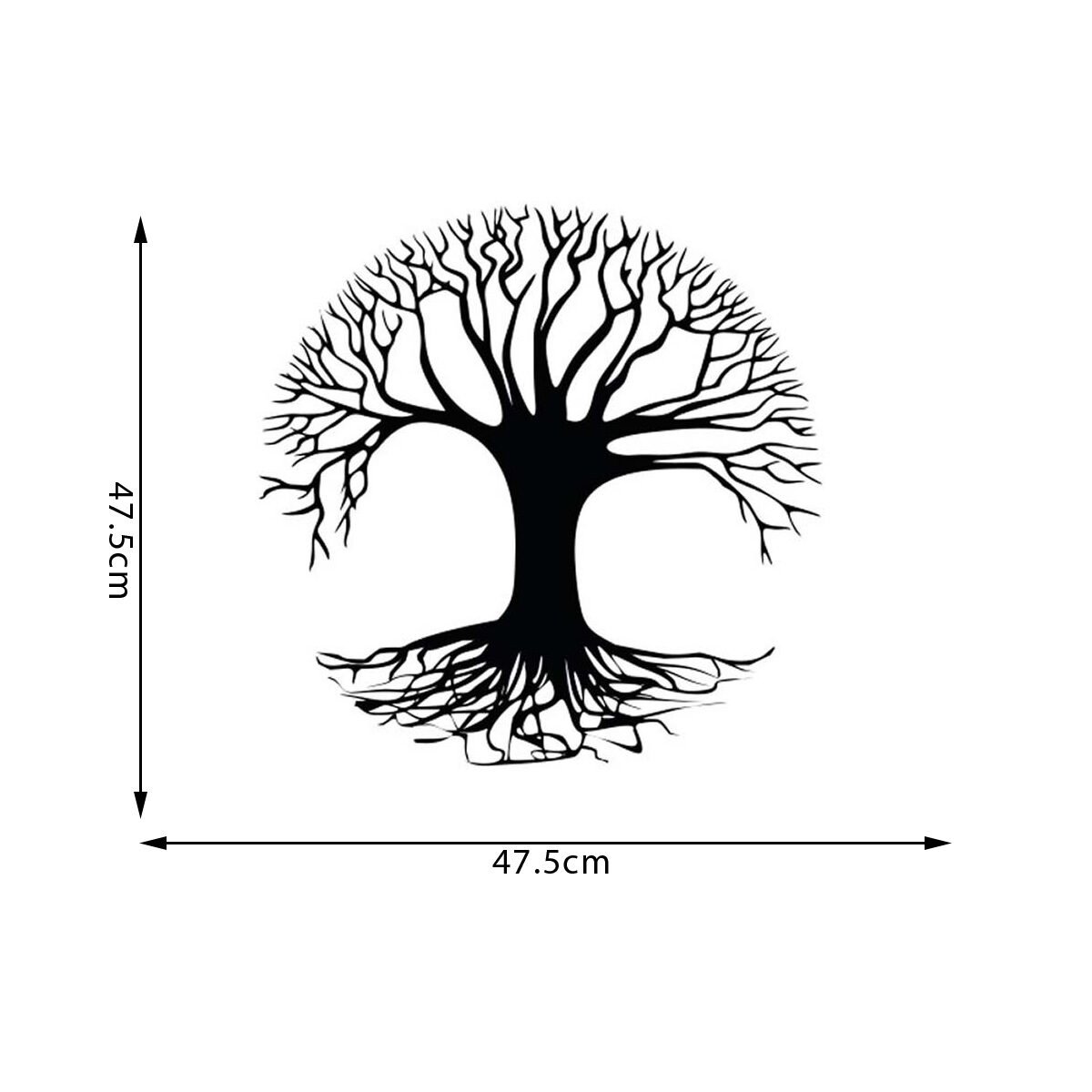 Premium quality wall stickers Tree of life W 47.5 x H 47.5 cm