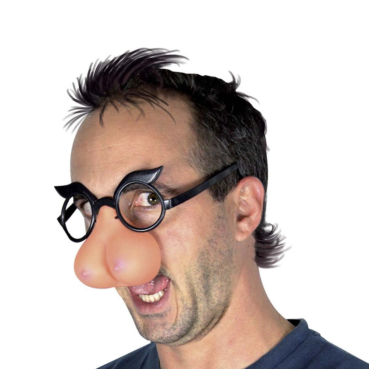 Costume Glasses with Nose Plastic Boobs