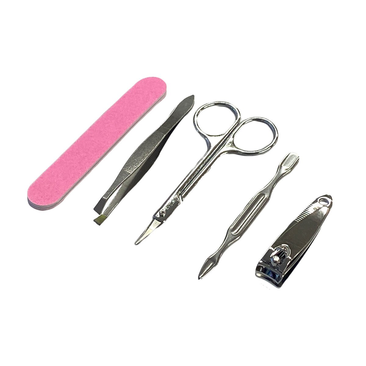 Ensemble manucure 5 accessoires + étui Modelite