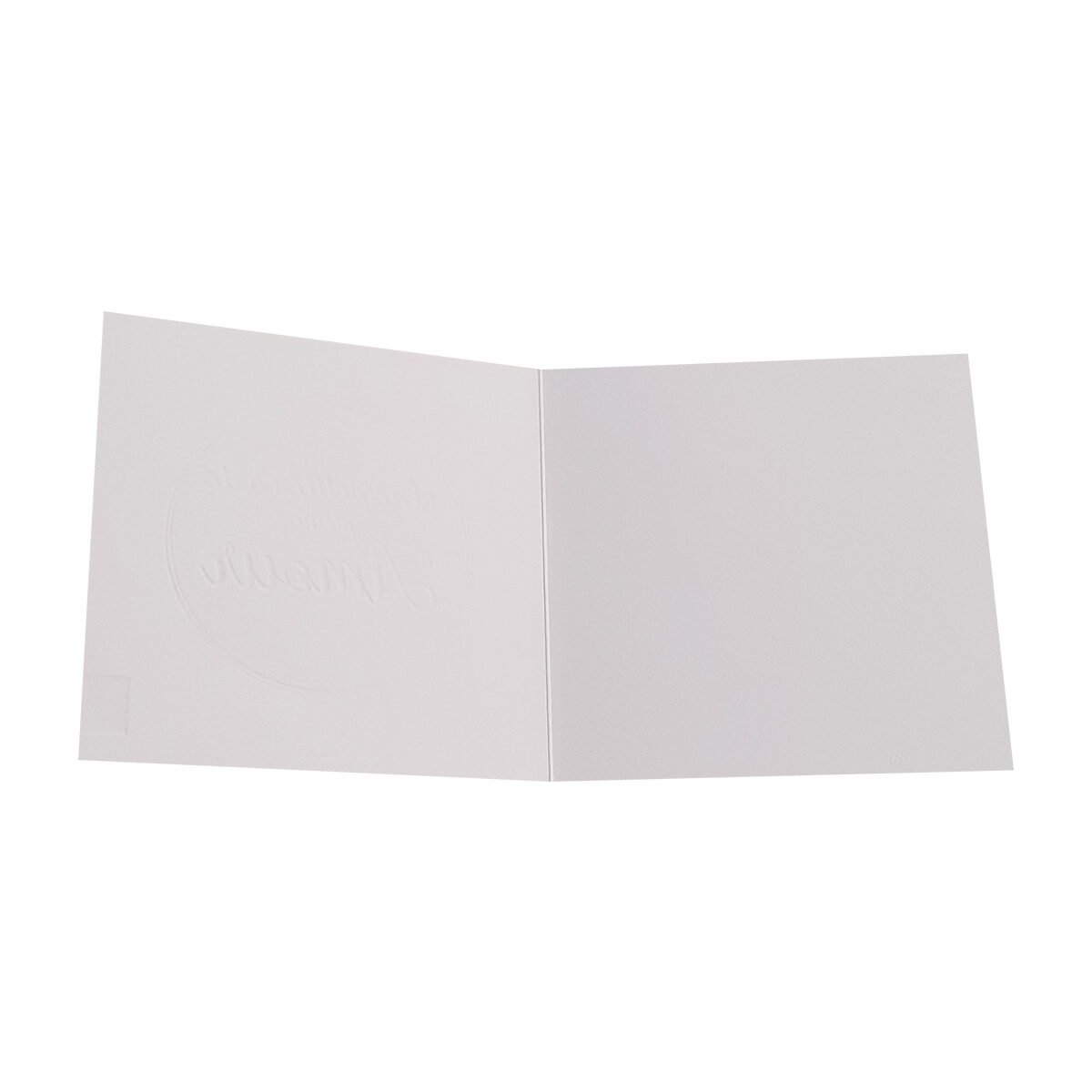 2-fold postcard for Any occasion 13 X 13 cm folded with envelope Le p'tit mot