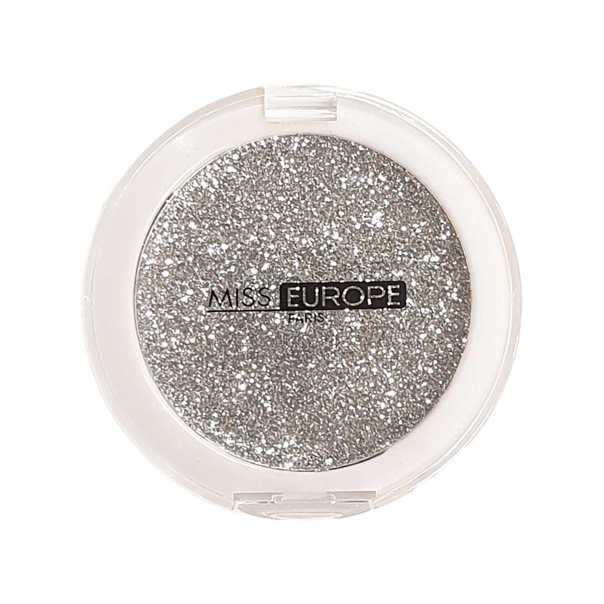 Mono eye shadow n°08 silver glitter 3.5 g Miss Europ