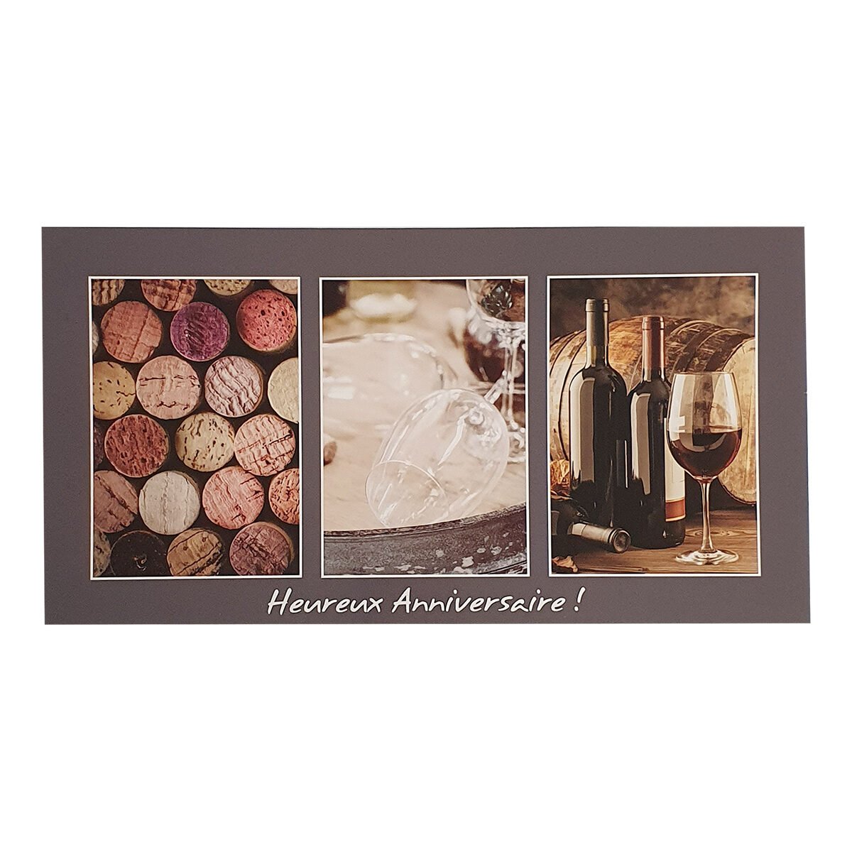 Postcard for Birthday L 23 X l 12 cm with Envelope Passion photo